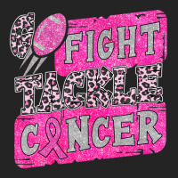 Pink Breast Cancer Awareness Football Go Fight Tackle Cancer 3/4 Sleeve Shirt | Artistshot