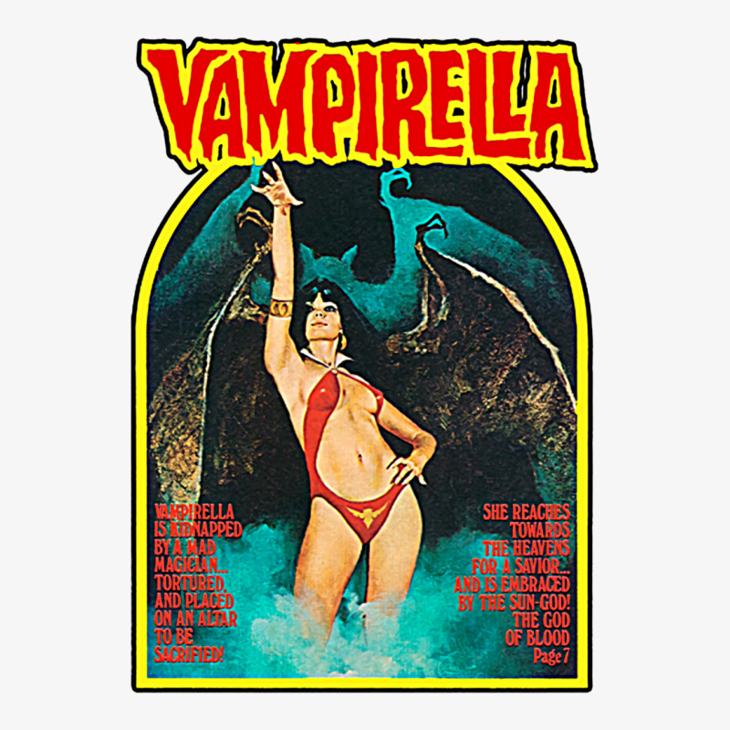 Retro Vampirella Cover T Shirt Ladies Fitted T-Shirt by remichovand | Artistshot