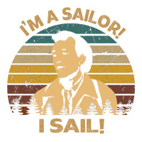 Retro What About Bob Films   I'm A Sailor! I Sail! Sticker | Artistshot