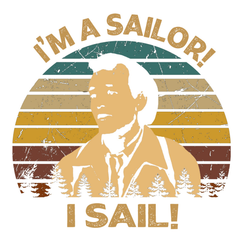 Retro What About Bob Films   I'm A Sailor! I Sail! Sticker | Artistshot