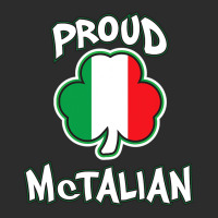 Mctalian Irish And Italian Pride Shamrock St Patricks Day Exclusive T-shirt | Artistshot