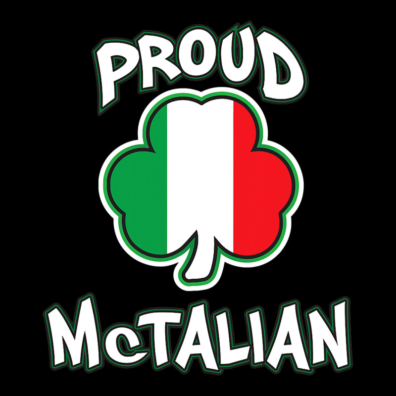 Mctalian Irish And Italian Pride Shamrock St Patricks Day Long Sleeve Shirts | Artistshot