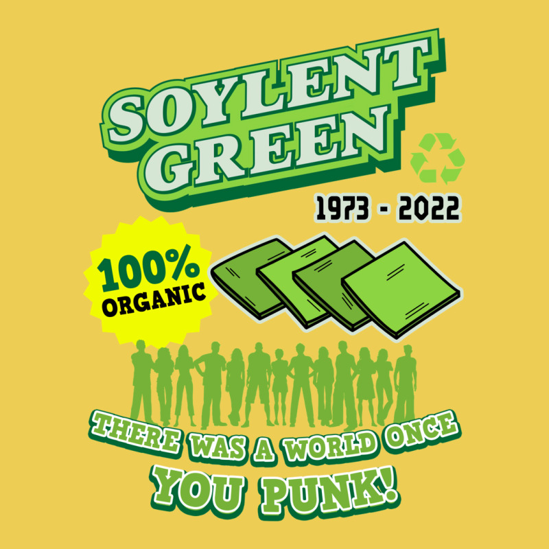 Soylent Green 1973 100% Organic There Was Once A World! Graphic T-shirt by faaiddbmdm | Artistshot