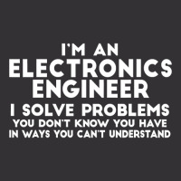 Engineer Funny Gift  Electronics Engineer I Solve Problems Vintage Short | Artistshot