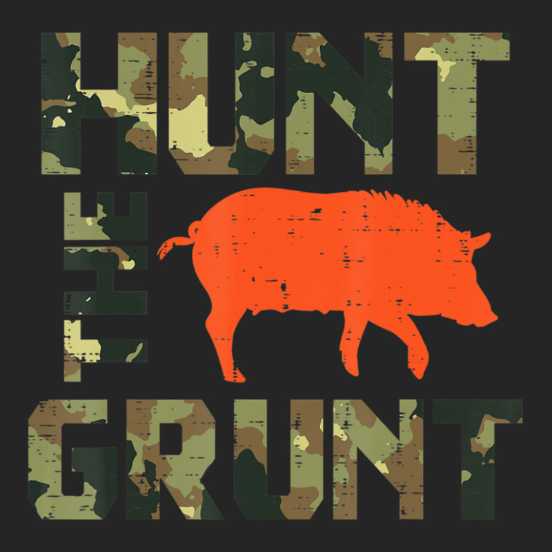 Hot Trend Camo Hunt The Grunt Hog Vintage Wild Boar Hunting Hunt Dad Unisex Hoodie | Artistshot