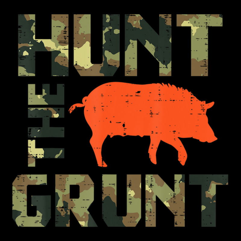 Hot Trend Camo Hunt The Grunt Hog Vintage Wild Boar Hunting Hunt Dad Men's Long Sleeve Pajama Set | Artistshot