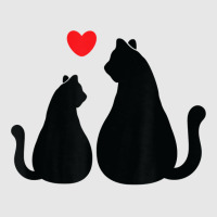 2 Cats Loving Each Other With Heart Feline Graphic T Shirt Unisex Jogger | Artistshot