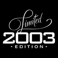 20th Milestone Birthday 2003 Limited Edition Born In 00s T Shirt Adjustable Cap | Artistshot