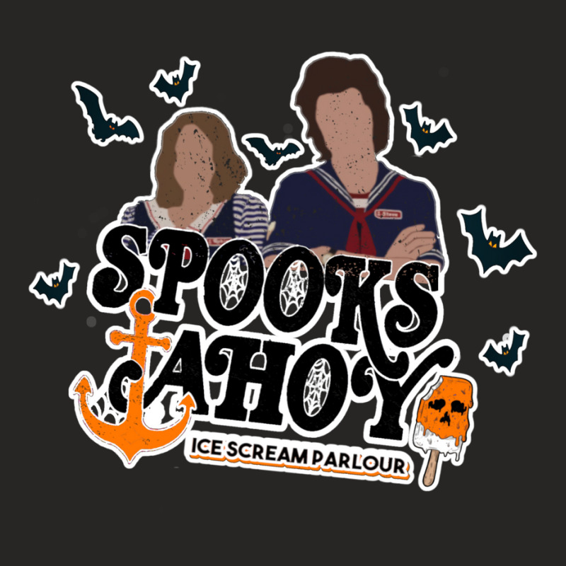 Spooks Ahoy Ice Scream Parlour Ladies Fitted T-Shirt by stiipprziguii | Artistshot