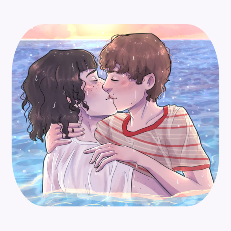 Byler Kissing In The Ocean Tank Top by kakhuwoldtf | Artistshot