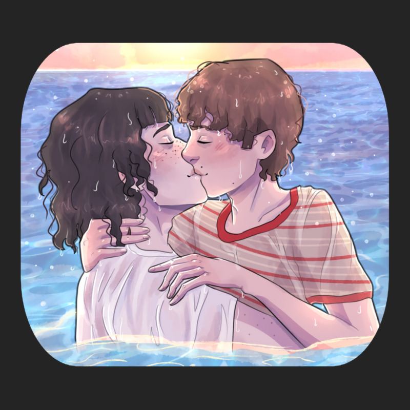 Byler Kissing In The Ocean 3/4 Sleeve Shirt by kakhuwoldtf | Artistshot