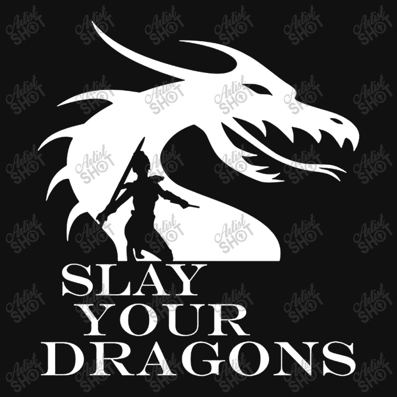 Slay Your Dragons Skinny Tumbler | Artistshot