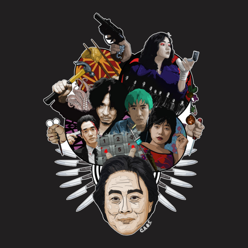 Park Chan Wook   Mash Up Tribute T-Shirt by preetynikomek | Artistshot