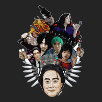 Park Chan Wook   Mash Up Tribute 3/4 Sleeve Shirt | Artistshot