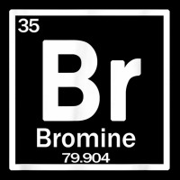 Bromine (br) Chemical Element T Shirt Adjustable Cap | Artistshot