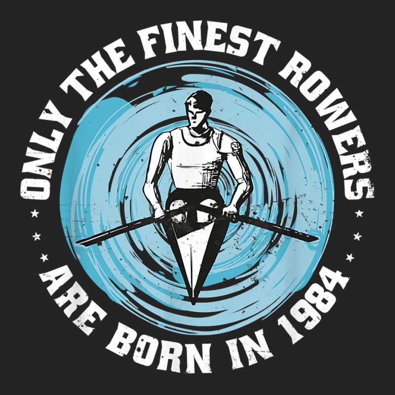 Canoes Rowing Vintage Born In 1984 Birthday Canoe Rowers T Shirt 3/4 Sleeve Shirt | Artistshot