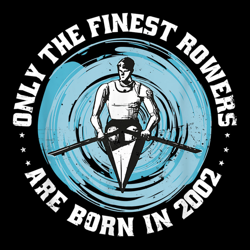 Canoes Rowing Vintage Born In 2002 Birthday Canoe Rowers T Shirt Baby Tee | Artistshot