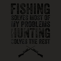 Hot Trend Fishing & Hunting Outfit Hunter Ladies Fitted T-shirt | Artistshot