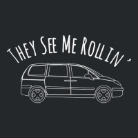 They See Me Rollin Funny Soccer Dad Mom Minivan T Shirt Crewneck Sweatshirt | Artistshot