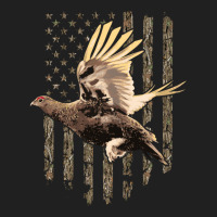 Trending Grouse Hunting Game American Flag Tree Camouflage Hunter Ladies Polo Shirt | Artistshot