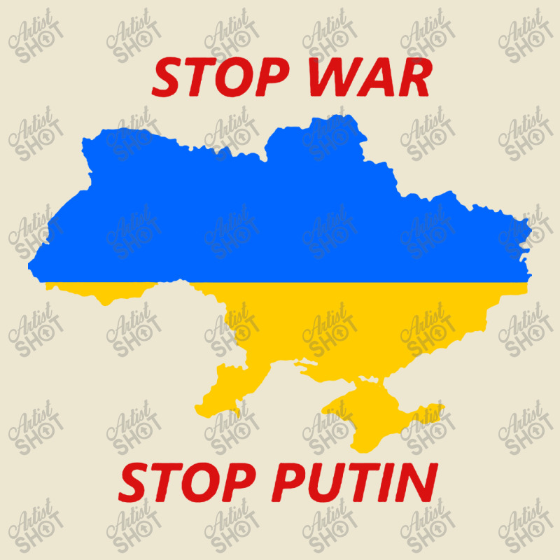 Stop War Stop Putin Cropped Hoodie | Artistshot