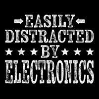 Easily Distracted By Electronics   Electronics Technician T Shirt Graphic T-shirt | Artistshot