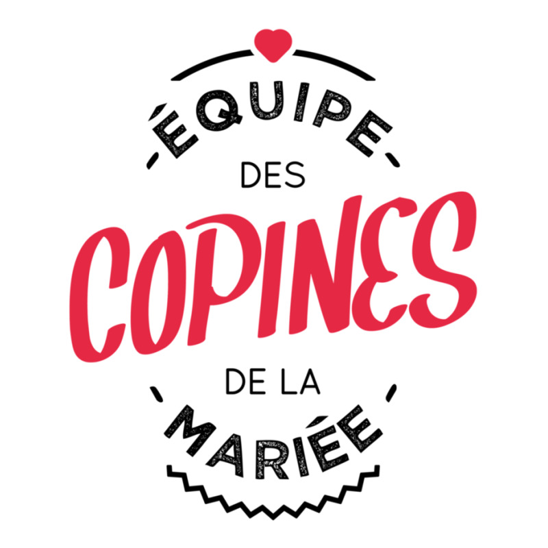 Equipe Des Copines De La Mariée V-neck Tee | Artistshot