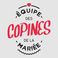 Equipe Des Copines De La Mariée Exclusive T-shirt | Artistshot