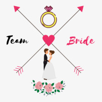 Evjf  Team Bride Ladies Fitted T-shirt | Artistshot