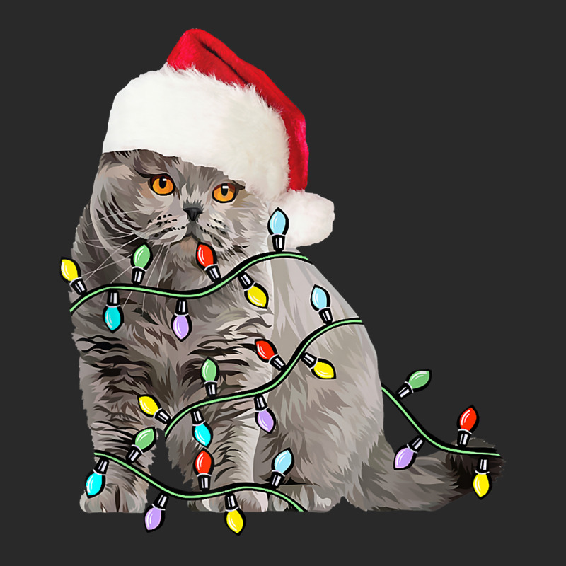 Exotic Shorthair Cat Christmas Lights Xmas Cat Lover T Shirt Printed hat by l71e1leis | Artistshot