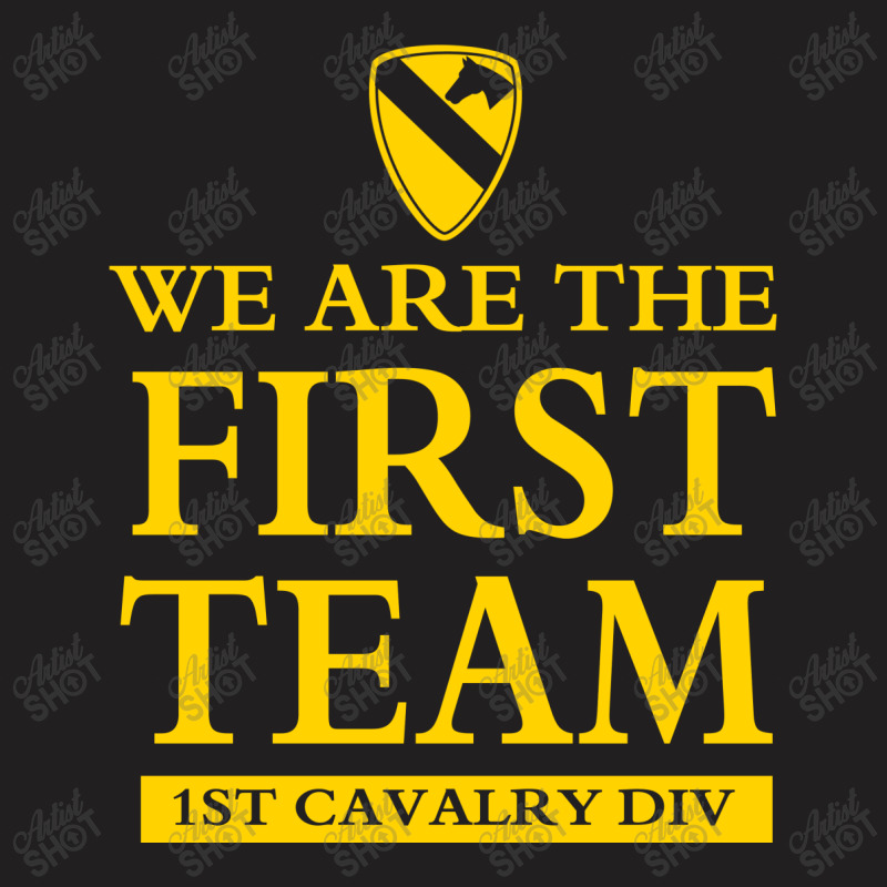 Cavalery First Team Division T-shirt | Artistshot