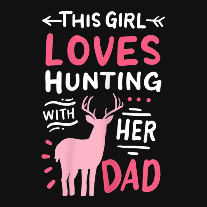 Hot Trend Hunting Girl With Her Dad Father's Day Graphic T-shirt by Estrada Link | Artistshot