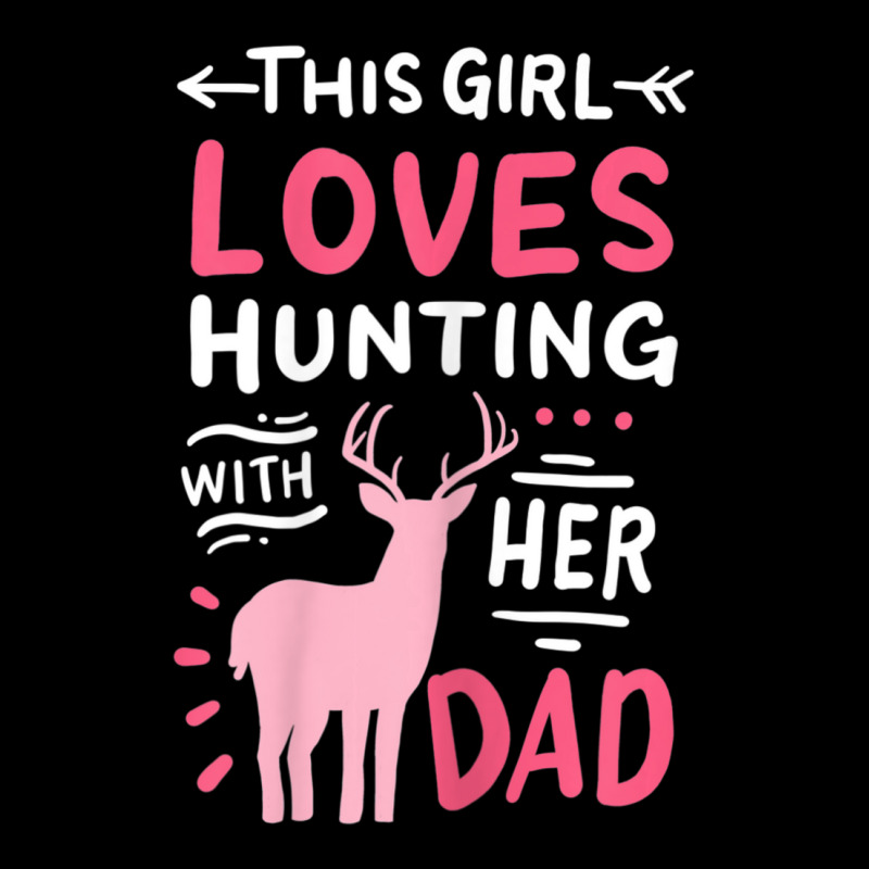 Hot Trend Hunting Girl With Her Dad Father's Day V-Neck Tee by Estrada Link | Artistshot