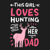 Hot Trend Hunting Girl With Her Dad Father's Day Classic T-shirt | Artistshot