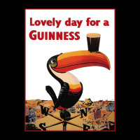 Lovely Day For A Guinness Poster .png Men's Long Sleeve Pajama Set | Artistshot