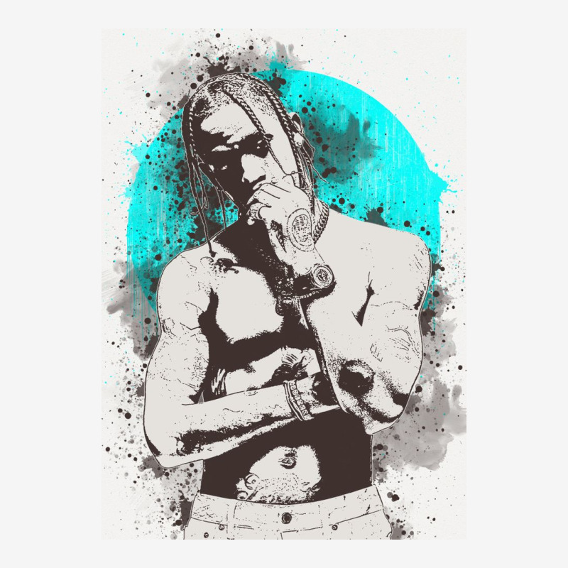 Travis Scott Painting Art Classic T-shirt | Artistshot