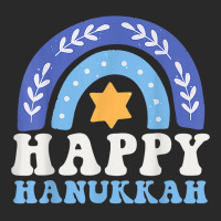 Happy Hanukkah Chanukah Rainbow Menorah Jewish Holiday T Shirt Toddler T-shirt | Artistshot