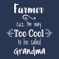 Farmor Too Cool To Call Grandma Danish Swedish Grandmother Ladies Denim Jacket | Artistshot