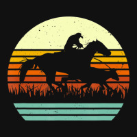 Trending Horse And Cowboy Calf Roping Retro Sun Style Graphic T-shirt | Artistshot