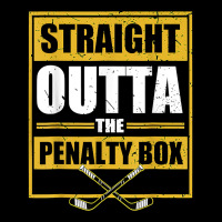 Ice. Hockey Player Gift Straight Outta The Penalty Box T Shirt Pocket T-shirt | Artistshot