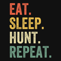 Hot Trend Mens Eat Sleep Hunt Repeat Hunter Vintage Hunting Pin-back Button | Artistshot