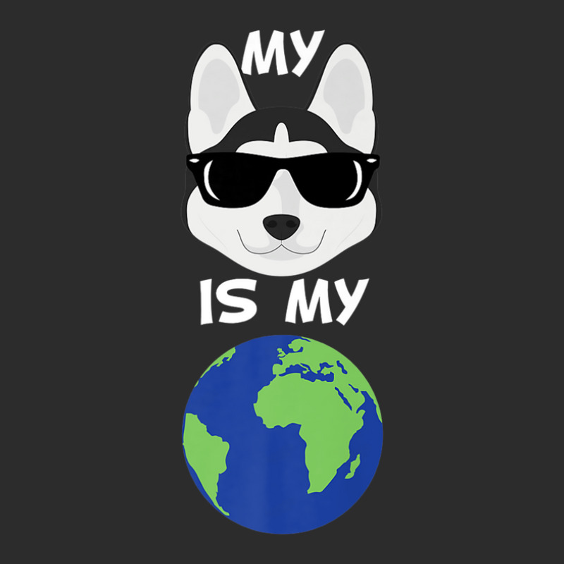 My Siberian Husky Is My World Siberian Husky Exclusive T-shirt by hyskovoyc | Artistshot