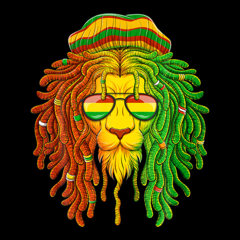 Reggae Music Lovers - Jamaican Lion Mens Womens Boys Kids Lightweight Hoodie | Artistshot