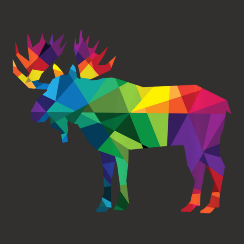 Limited Edition Moose Colorful Low Poly Art Hunting Theme- Hunters Champion Hoodie | Artistshot