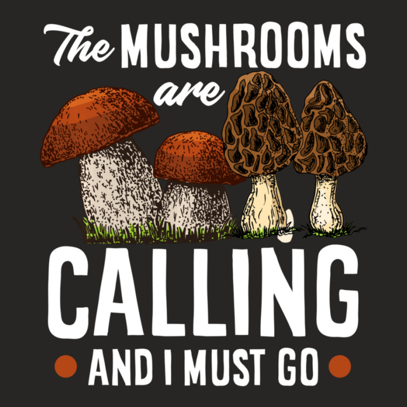 Trending Mushrooms Are Calling Mushroom Picker Forager Mushroom Ladies Fitted T-Shirt by Berrios Crisp | Artistshot