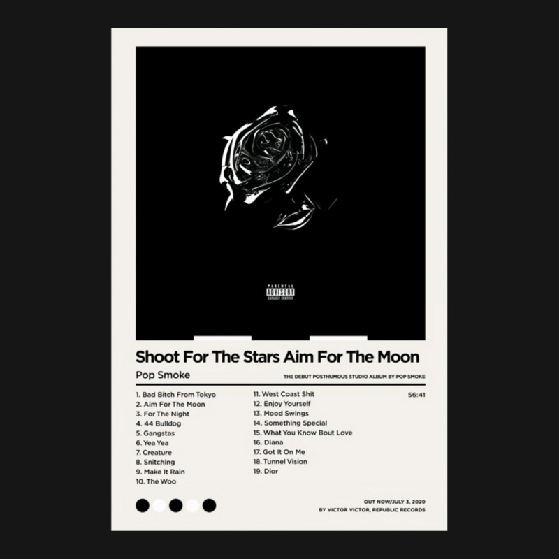 Shoot For The Stars Aim For The Moon Smoke Poster Active Duffel | Artistshot