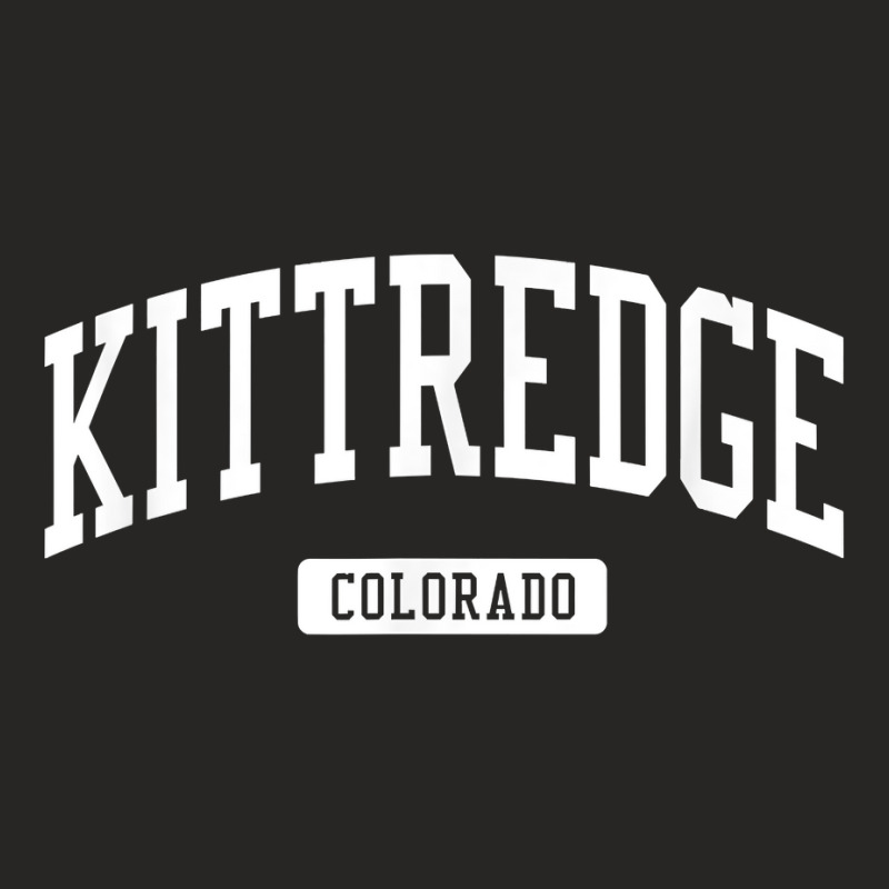 Kittredge Colorado Co Vintage Athletic Sports Design T Shirt Ladies Fitted T-Shirt by sheritl9tl | Artistshot