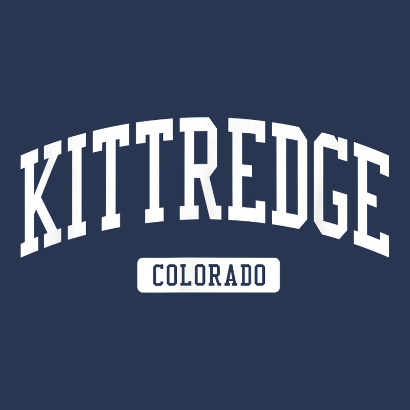 Kittredge Colorado Co Vintage Athletic Sports Design T Shirt Ladies Denim Jacket by sheritl9tl | Artistshot