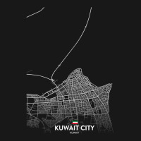 Kuwait City City Map Travel Souvenir Hometown T Shirt Flannel Shirt | Artistshot