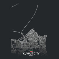 Kuwait City City Map Travel Souvenir Hometown T Shirt Crewneck Sweatshirt | Artistshot